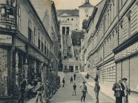 Bregovita ulica (današnja Tomićeva ulica), oko 1905. godine